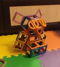 ZKZC-bloques de construcción magnéticos de gran tamaño para niños, juego de bloques de construcción de diseñador magnético, 180 Uds., Juguetes DIY para niños, regalos