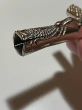 Jesus Cross-llave de tambor con collar de cadena, llave de afinación de tambor, llave para afinar piezas de instrumentos de percusión, 6mm