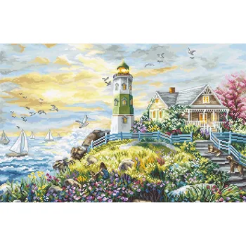 

Leti912 set for embroidery letistitch 'look at Sunset '43*33,5 cm
