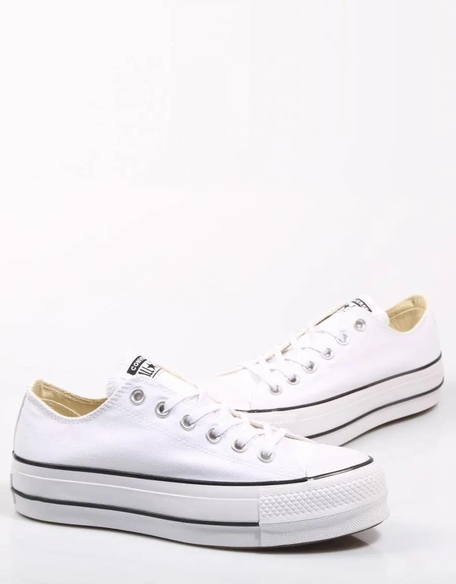 CONVERSE PLATAFORMA CHUCK TAYLOR ALL STAR Lift Women Canvas Rubber Sport Flat Laces Footwear 67576