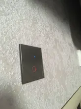 Glass-Panel Wall-Touch-Switch Livolo 2-Gang Crystal White for VL-C7-C2-11 