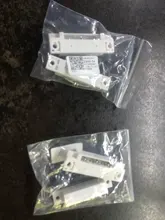 NC NO magnético interruptor de contacto Sensor de puerta de Metal con conexión de cable puerta del obturador del rodillo alarma de casa Sistema de