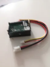 LED Digital DC amperímetro voltímetro de 4 bits 5 alambres DC 200V 10A medidor de corriente de voltaje de la fuente de alimentación de LED azul rojo pantalla doble Detector