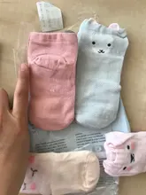 YWHUANSEN-Calcetines de malla de verano para recién nacidos, bonitos calcetines de dibujos animados para niñas, calcetines finos de algodón suave para niños, 5 par/lote