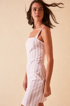 

Trendyol Striped Dress TWOSS20EL1132