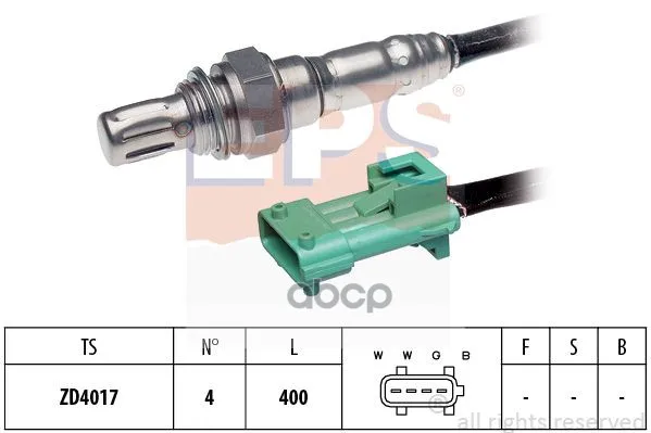 1.998.068_лямбда-Зонд! Citroen C4/C5, Peugeot 306/406 1.4-1.8 97 Eps 1998068 EPS арт. 1998068