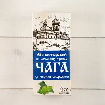 

Tea drink "monastic" on the Altai herbs "Chaga da black currant"