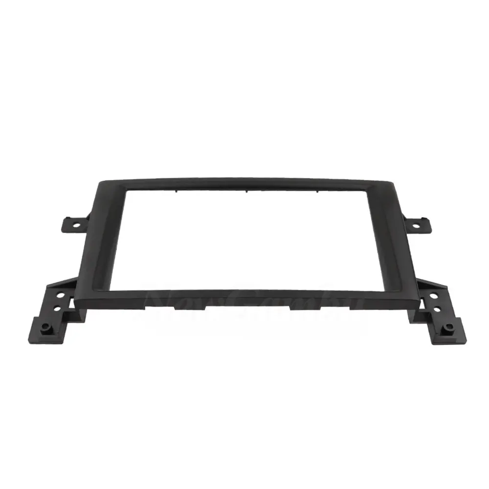 Cadre Façade Double DIN Pour Suzuki Grand Vitara 2005-2017 - Noir - Installation Facile Autoradio