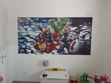 Wall-Murals Poster Decoration-Film Bedroom Waterproof Custom 3d for Kids Cafe-Bar Canvas