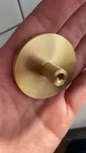 Redondo latón tiradores de tocador cajón tira manijas Pomo de puerta de armario manija antiguo rústico cocina Hardware Pull