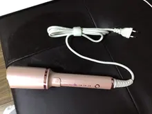 Rizador de pelo de cerámica con rotación automática, rizador de pelo eléctrico de larga duración para el cuidado del cabello con ondas de temperatura constante