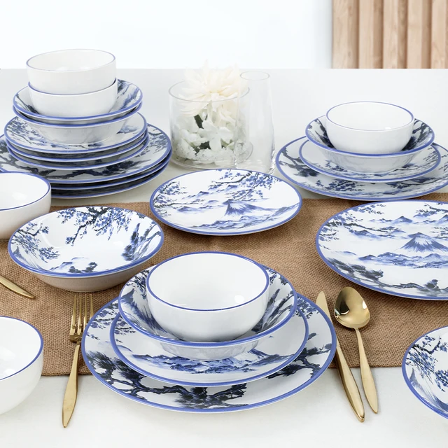 Blue Mountains Dinnerware Set