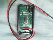 Voltímetro Digital para coche y motocicleta, voltímetro Digital de CC 4,5 V a 30V, Panel de medidor de voltaje rojo/azul/verde, 6V 12V, motocicleta electromóvil