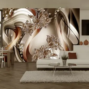 

Wall mural-Brown Symphony - 250x175 cm