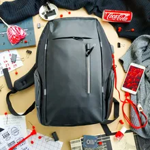 CEAVNI-Mochila impermeable con carga USB para hombre, bolsa de negocios informal Oxford para ordenador portátil de 15,6 pulgadas