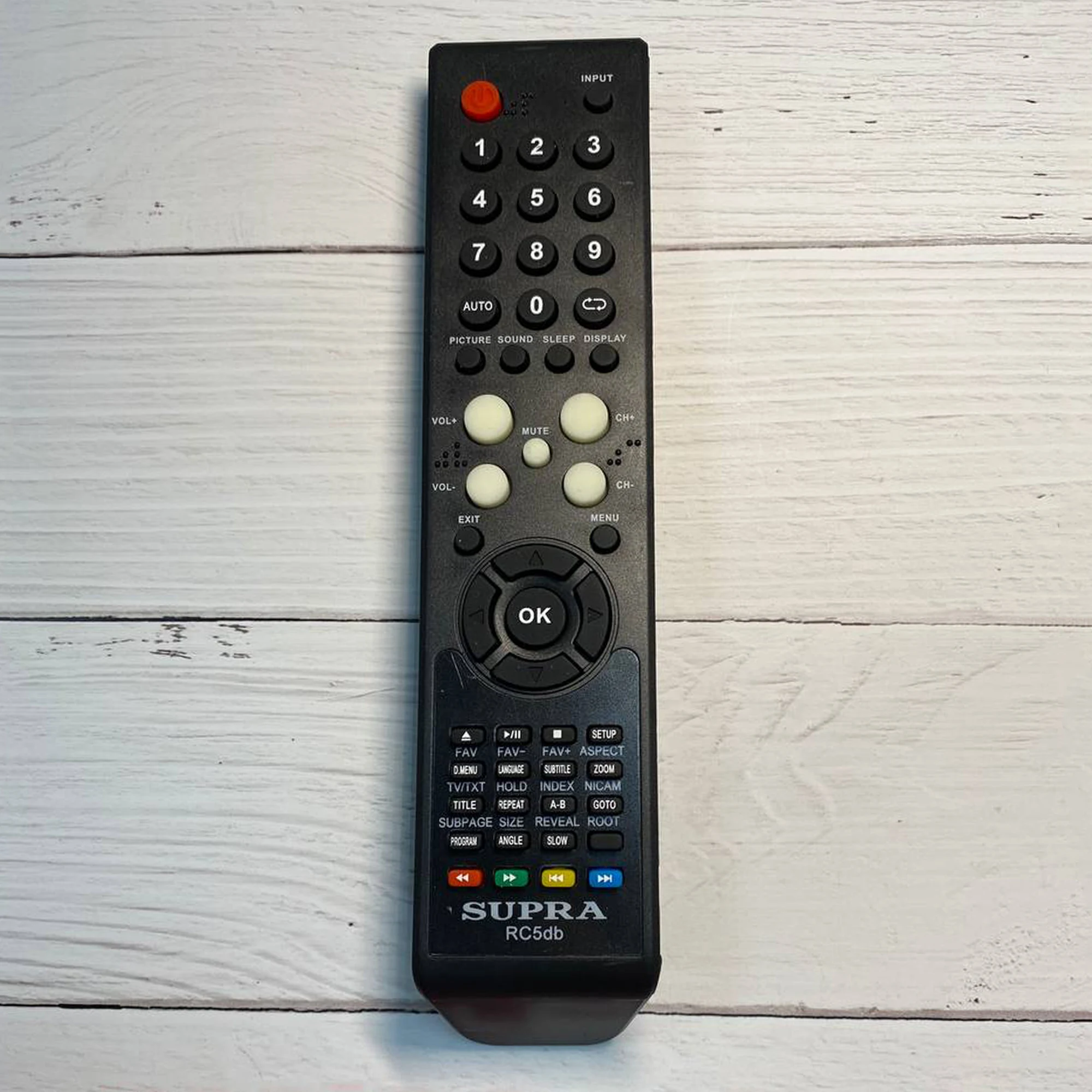 Пульт ДУ для Supra Casio Fusion RC- 5db RC-7db STV-LC1515WD STV-LC1626WD STV-LC1915WD STV-LC1926WD STV-LC2626WD STV-LC1515W |