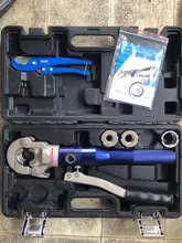 Herramienta hidráulica para prensado, fontanería, tubería Pex, de cero inoxidable y cobre, TH,U,V,M,VUS,VAU