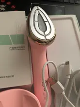 KONKA-mini Dispositivo de cuidado de la piel, electroporación facial RF, masajeador facial de Radio frecuencia, mesoterapia EMS, LED, eliminación de arrugas de fotones