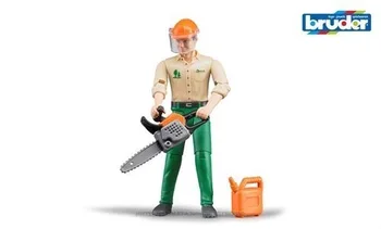

Figurine of the logging machine with accessories,