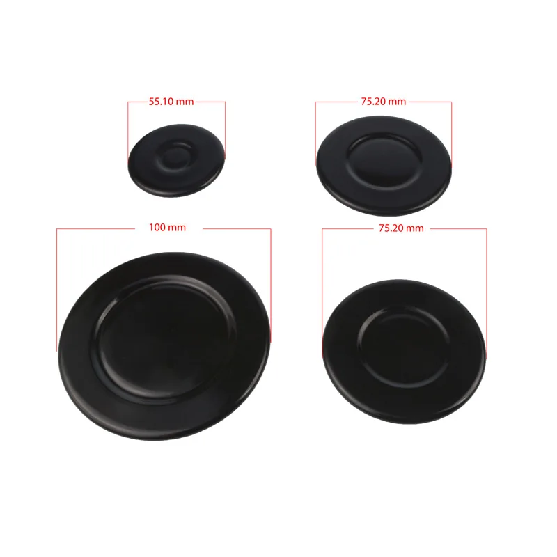 Universal Long Internal Boss Type Gas Hob Top Burner& Lid Kit