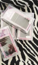 MASSCAKU-Extensión de pestañas postizas, maquillaje superlargo y fácil de Fanning, 8-20mm, floración rápida, 2d-20d, para construcción