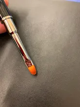 Espátula acrílica para uñas, herramienta de manicura, extensión de Gel UV, pincel para pintar Flores, 1 unidad