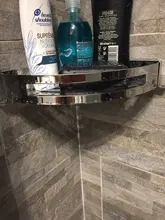 304-Stainless-Steel Shelves Floating-Shelf Storage-Rack Wall-Mounted Bathroom Cornner