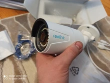 Reolink-cámara IP inteligente para exteriores, videocámara bala de visión nocturna infrarroja PoE de 5MP, con detección de personas y vehículos, RLC-510A