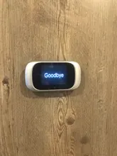 Timbre digital con pantalla a color LCD, 2,8 , con mirilla electrónica de 90º, para puerta