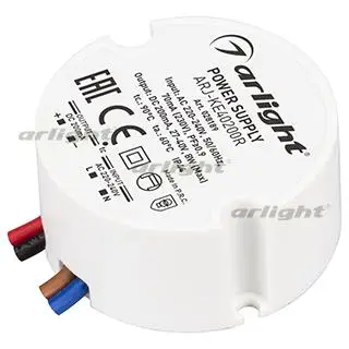 

028189 power supply arj-ke40200r (8W, 200mA, PFC)-1 pc Arlight