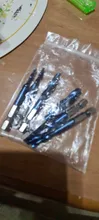 BINOAX 6 uds titanio HSS combinación broca avellanado hexagonal vástago M3-M10