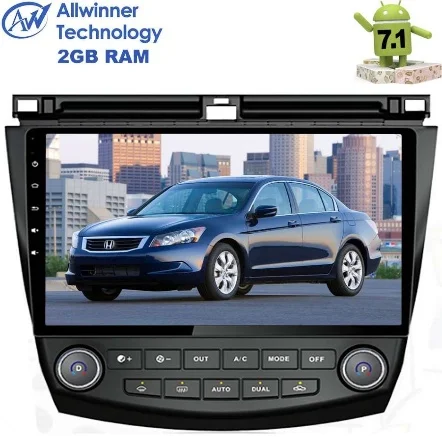 Штатная магнитола для Honda Accord 7(VII) 2002-2008 LeTrun 2052 Android 7.1.1(+ Камера заднего вида в подарок