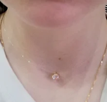 Gargantilla Simple para mujer, cadena Invisible, hilo de pescar transparente, gargantilla de diamantes de imitación de cristal, colgante en línea para el cuello