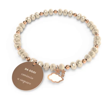 

10 Good Propositi Bracelet Women Begin to dream Collection Crystal Rose Gold