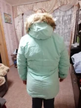 Winter Women Jacket Coat Outwear Parka Wadded Hooded Thicken Plus-Size New 4XL Slim Medium-Long