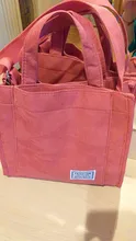 Las mujeres de pana bolso bandolera con cremallera tela de algodón pequeña bolso Casual bolso mujer Eco bolso Vintage, bolsos de mensajero,