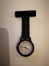 Enfermera reloj de cuarzo broche bolsillo Clip de broche enfermera bolsillo reloj de enfermería AIC88