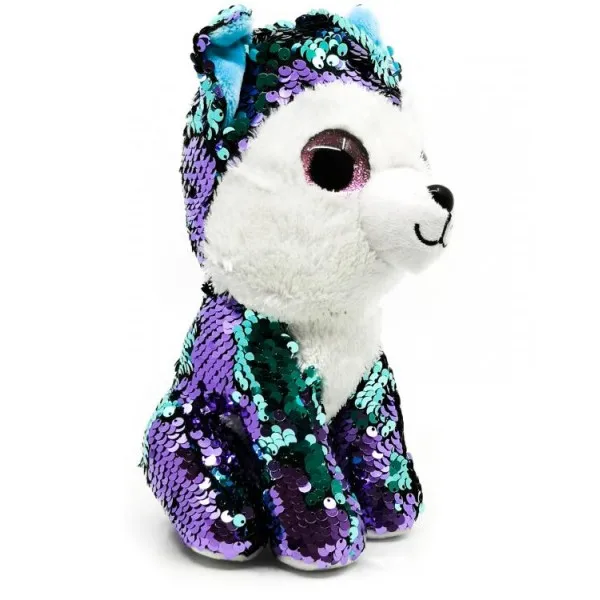 Мягкая игрушка Ty Beanie Щенок(Фиолетовый