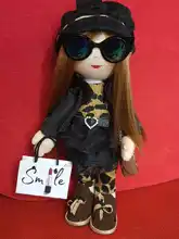 Gafas para muñeca Blythe, lentes de diferentes colores, 1/6, marco de Metal para muñeca Blythe de 12 pulgadas