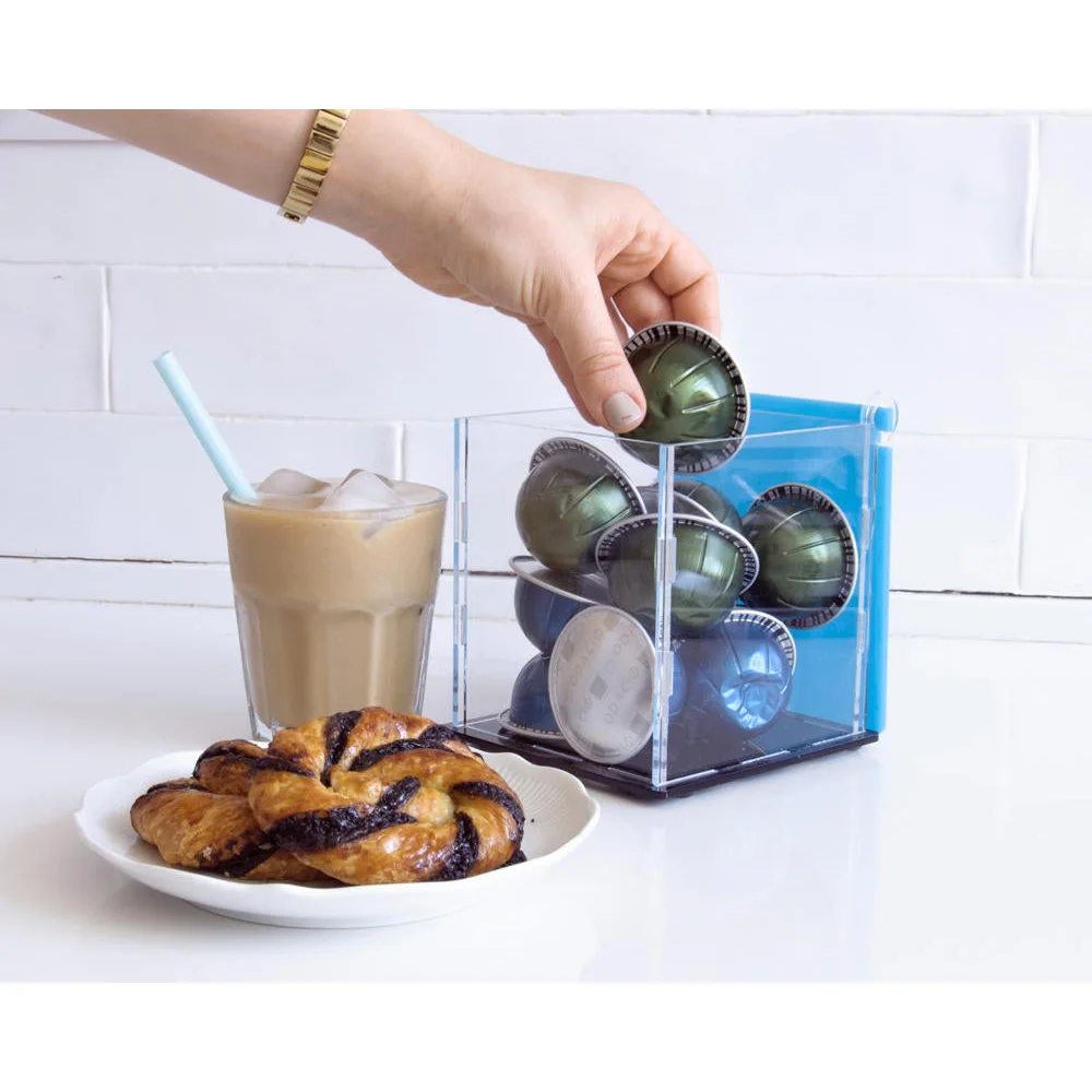 Acrylic Coffee Pod Holder Box Vertuo Capsule Coffee Storage Bin Small Counter Top Display Organizer Coffee Lovers Decor Gift Acrylic Coffee Pod Holder Box Vertuo Capsule Coffee Storage Bin Small Counter Top Display Organizer Coffee Lovers Decor Gift