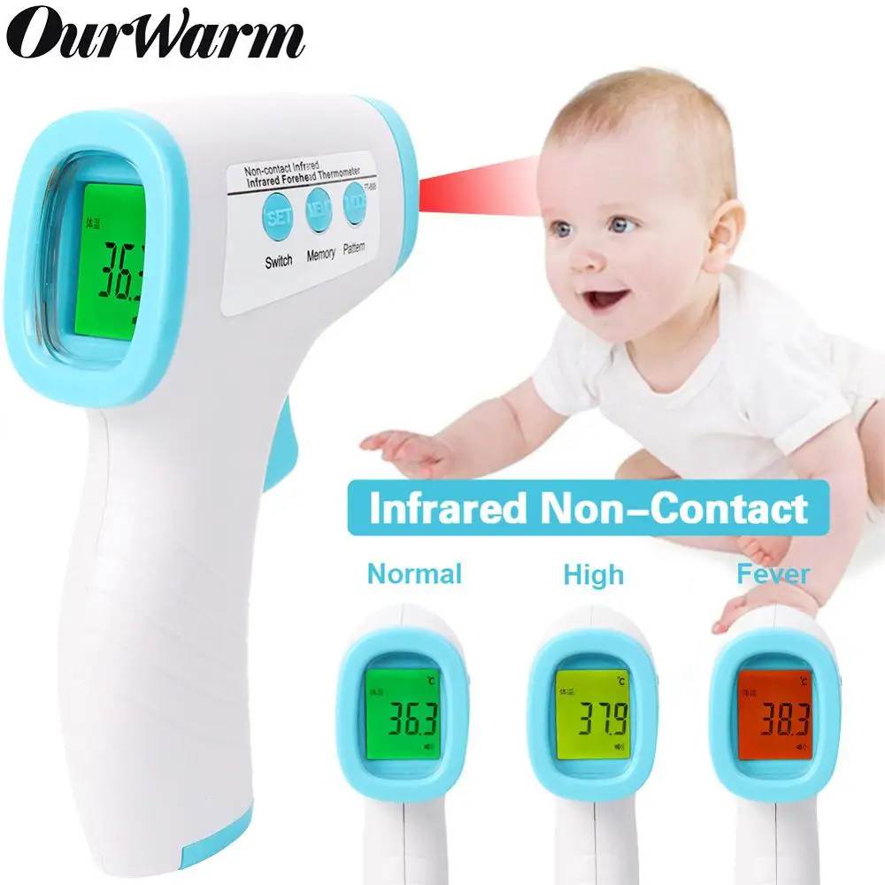 

Digital Infrared Muti-fuction Thermometer Temperature Measurement Device Non-contact LCD Temperature Gun for Baby Adult