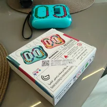 Cubo giratorio de inteligencia mágica para niños, juguete educativo con giroscopio para dedos