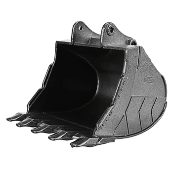 

Upgraded New Metal Simulation Bucket for Huina 550 580 592 Excavator 1/14 RC Metal Excavator Car Parts