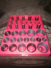 Kit de juntas tóricas de goma, junta de sellado Universal, juego surtido de juntas tóricas de goma, R01-R32, 419 Uds.