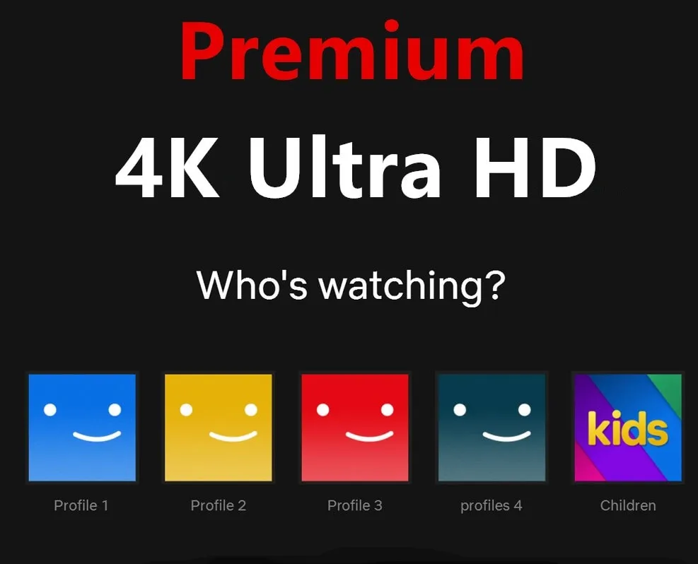 Netflix 4K Version Stream Media 4K Netflix Ultra HD Premium 4 Users for TV Stick,Android TV Box Smart TV Windows PC| | - AliExpress