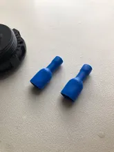 Voltímetro Digital para motocicleta, voltímetro Digital con pantalla LED, resistente al agua, Mini DC5V-48V redondo