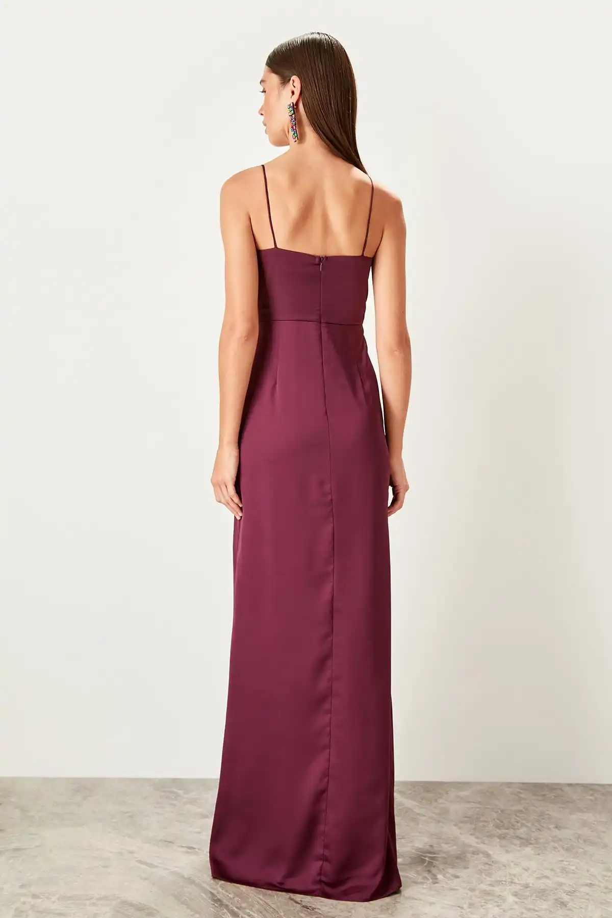 Кружевное Вечернее Платье Trendyol TPRSS19BB0306