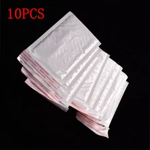 Enveloppes à bulles blanches, sacs cadeaux, doublés, auto scellants, pour livre, Magazine, emballage, 11cm x 15cm, 10 pièces