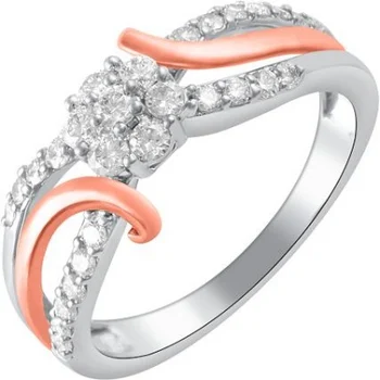 

Lucas gold ring with 27 combined gold diamonds
