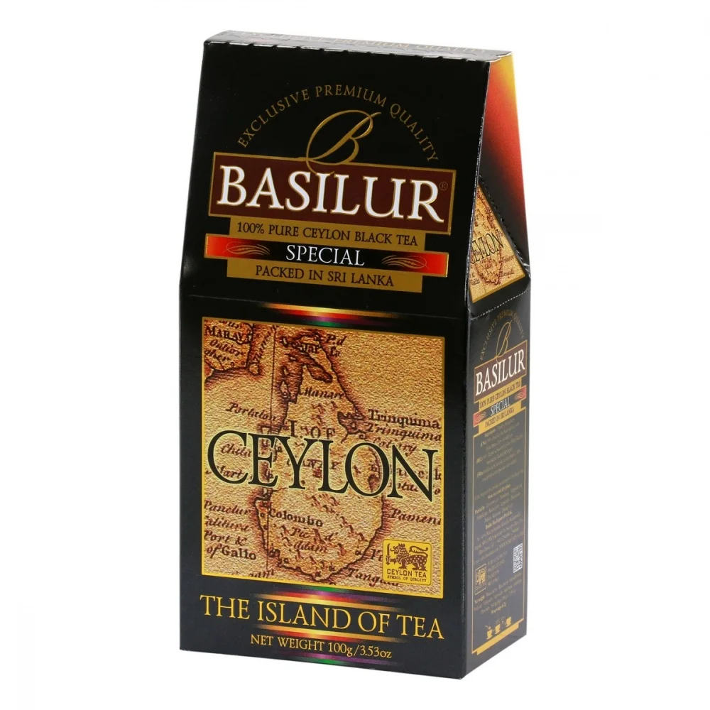 Чай Basilur &quotОстров Спешиал&quot черный листовой 100 гр|Черный чай| |